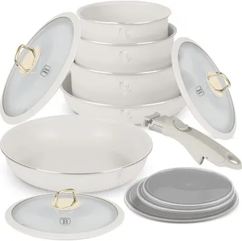 Hrnec Sada nádobí s titanovým povrchem 12 ks Sahara Collection BH-8247