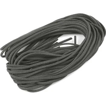 Řemínek imitace kůže šíře 3 mm šedá 10 ks