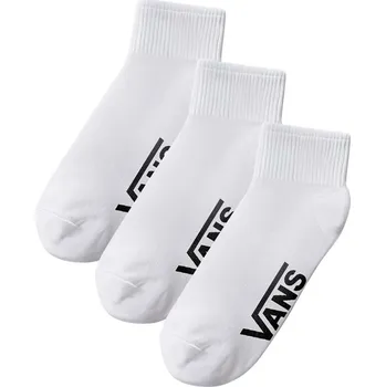 Pánské oblečení ponožky 3 páry VANS Classic Quarter Crew White - XL