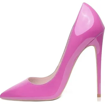 Dámské lodičky Dámské lodičky Genshuo GS014-HP-12-10 Hot Pink, vel. EU 40, růžová