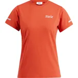 SWIX Dámské běžecké triko Swix Pace XS ČERVENÁ