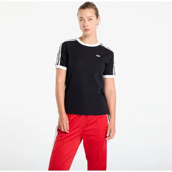 Dámské tričko Tričko adidas Originals Ruffle 3-Stripes T-Shirt Black L