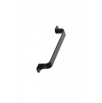 Dveřní kování Furnipart Rio Materiál: Zamak, Povrch: Černá - mat, Rozteč: 256