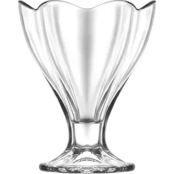 Sklenice Skleněný pohár Lily na zmrzlinu a dezert – 250 ml | LAV