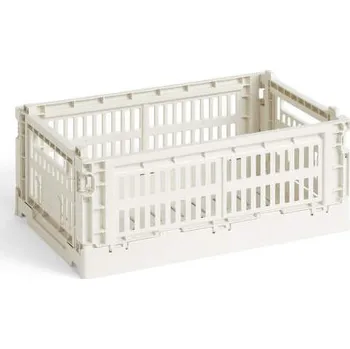 Úložný box HAY DESIGN Úložný box Colour Crate Small "Off-white" HAY