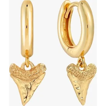 Náušnice Shark Tooth Hoop náušnice
