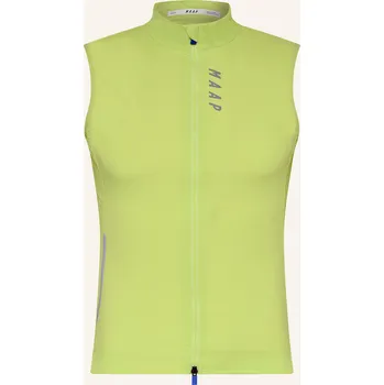 Pánská vesta Maap Pánská Cyklistická Vesta Flow, neonově zelená, 50