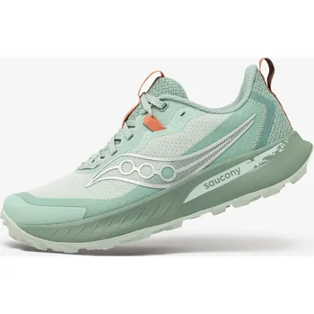 Dámská běžecká obuv SAUCONY Dámské boty na trailový běh Peregrine 15 40 ZELENÁ