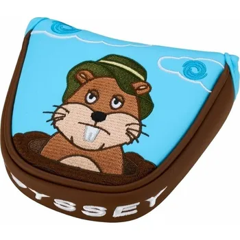 Headcover Odyssey Gopher Brown/Blue Putter Mallet Headcover