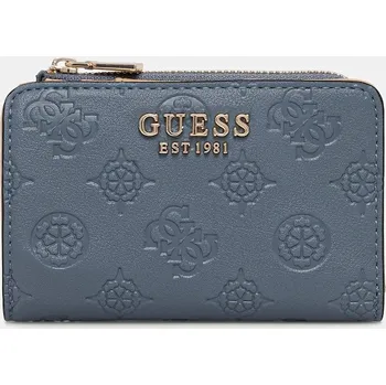 Peněženka Peněženka Guess PHOEBE dámská, modrá barva, SWPD96 65156 SWPD96.65156 55X, vel. ONE SIZE