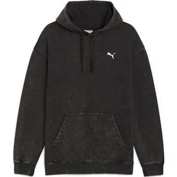 Pánská mikina Pánská Mikina PUMA ESS ELEVATED RELAXED WASH HOODIE FL 68804901 – Černá M