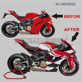 Polep vozidla VULTURBIKE Itálie Sada polepů kompletní kapotáže VULTURBIKE "SPORT RACE" pro DUCATI PANIGALE V4/S 2025