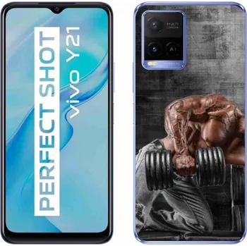 Pouzdro na mobilní telefon Gelový kryt mmCase na Vivo Y21/Y21s/Y33s - posilování 1