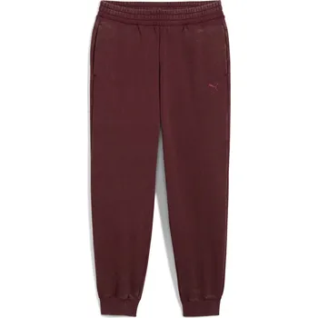 Dámské kalhoty Dámské Kalhoty PUMA ESS ELEVATED COMFORT WASH SWEATPANTS FL 68810496 – Vínová S