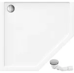 Sprchová vanička Rea DIAMOND 80x80 cm bílá