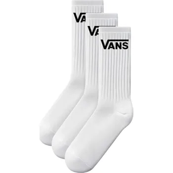 Pánské oblečení ponožky 3 páry VANS Classic Crew ROX 3 pk White - S