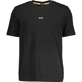Černé triko BOSS s krátkým rukávem Boss černá 3371129