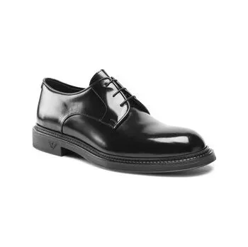 Pánské polobotky Polobotky Emporio Armani X4C653 XF740 00002 Černá 43
