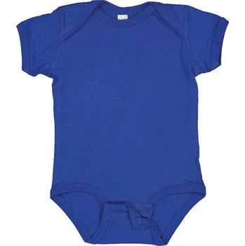 Kojenecký body Rabbit Skins Kojenecké body s krátkým rukávem 4424EU Royal 6 months
