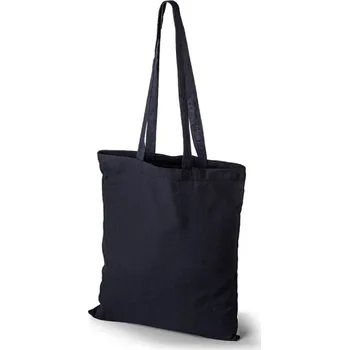 Bavlněná taška 16l ČERNÁ dlouhé ručky