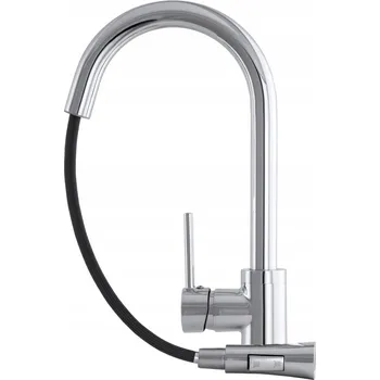 Vodovodní baterie Kuchyňská stojánková baterie Granitan LIBRA stříbrná