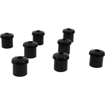 Cizojazyčná kniha Whiteline W72364 Leaf Spring Rear Eye and Shackle Bushing Kit