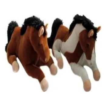 plyšák Koń z głosem 35cm MIX