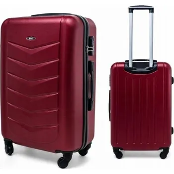 Gravitt Kabinový kufr z tvrdého ABS plastu 602/MK/BURGUNDY 48 l