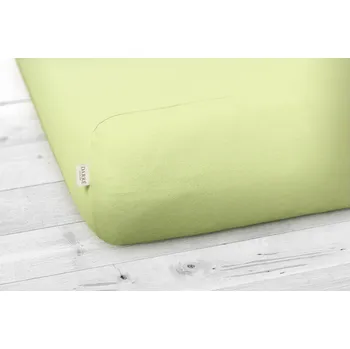 Prostěradlo DARRÉ Jersey prostěradlo světle zelené na výšku matrace do 30 cm Velikost: 140 x 200