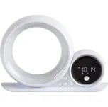 RABALUX 76109 Wakeway dekorační stolní lampička s hodinami LED 5W RGB bílá