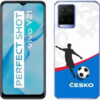 Pouzdro na mobilní telefon Gelový kryt mmCase na Vivo Y21/Y21s/Y33s - fotbal Česko 1