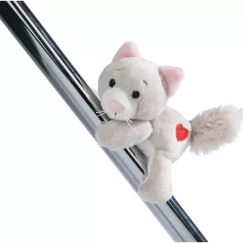 Dekorativní magnet NICI magnetka Kočička huňatá 12cm GREEN NICI49402