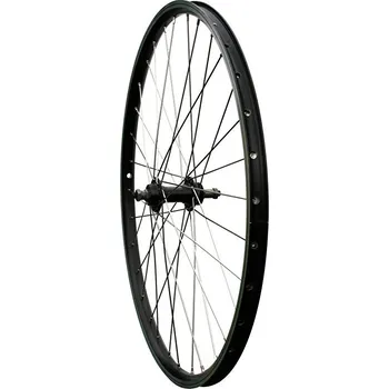 Zapletené kolo zapletené kolo 26" MAX1 S V-brake zadní, ložiskový, závitový, černé/stříbrné