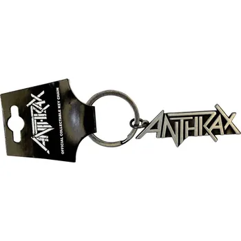 Anthrax Logo Klíčenka