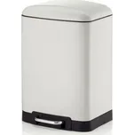 KELA Odpadkový koš DAVINO 12 l bílá KL-10904 + ECO Taška z recyklované bavlny v hodnotě 119,-