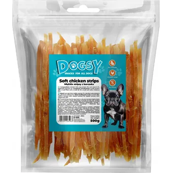 Pamlsek pro psa PSÍ PAMLSEK KUŘECÍ STRIPSY MĚKKÉ 500G Dogsy