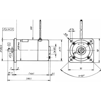 Tachodynamo K10A6-00 6000T,80V/1000 ATAS elektromotory Náchod 53-14-477-35106