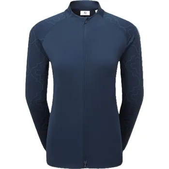 Midlayer Full Zip Printed Sleeve dámská mikina, modrá dámské, M