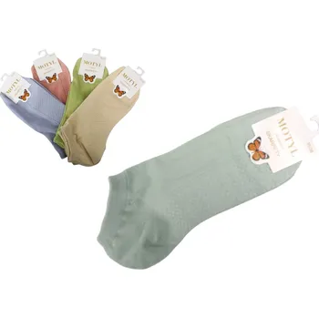 Dámské plavky dobirkov.cz Ponožky, dámské ponožky MOTYL jednobarevné MIX - 1 pár