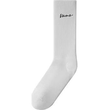 Pánské oblečení ponožky VANS Classic Script Crew White - S