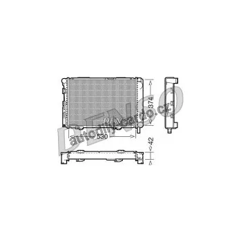 Chladič motoru Chladič motoru DENSO (DE DRM17025)