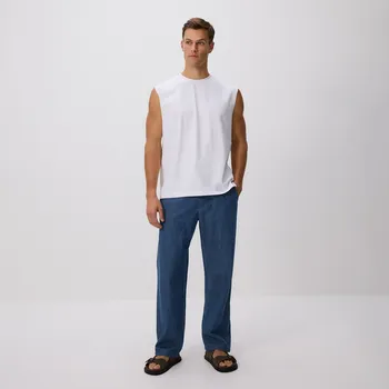 Pánské džíny Reserved - Džíny jogger - tmavomodrá - YV105-59J - YV105-59J-29