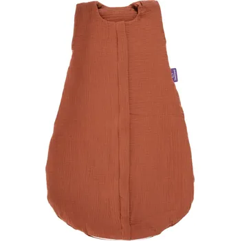 Spací pytel pro miminko TRÄUMELAND Letní spací pytel Liebmich Musselin Terrakotta Velikost (od výrobce): 110