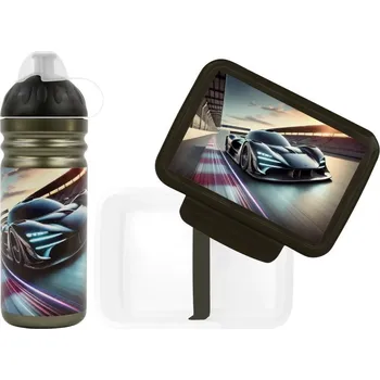 Dětské zboží R&B Mědílek ZDRAVÁ SVÁČA Svačinový set M Hypercar