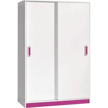 Dětský pokoj Domel Skříň Trafiko 14 Barevné provedení: bílá + růžová