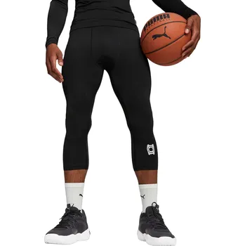 Pánská móda Legíny Puma Hoops Team 3/4 Tight Baselayer 676634-01 Velikost XL