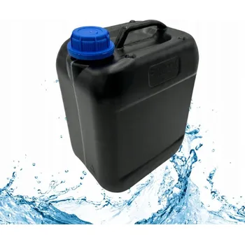 Kanystr KANISTR NA PALIVO OLEJ VODU PITNOU ČERNÝ 5L ZÁSOBNÍK NÁDOBA BANIČKA UN