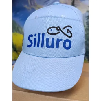 Rybářské oblečení Silluro kšiltovka dětská světle modrá