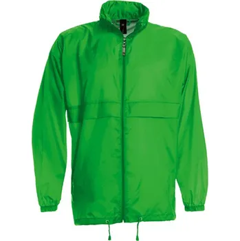 Pánská větrovka B&amp;C Unisex sportovní bunda JU800 Real Green XXL