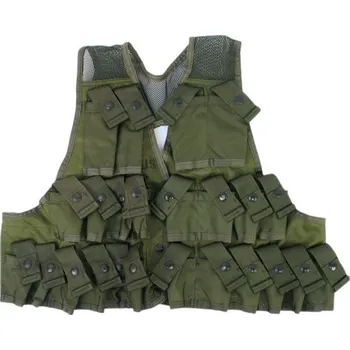 Pánská vesta ARMÁDNÍ ORIGINÁL US ARMY Vesta granátová US oliv originál Vietnam Velikost: Medium (rok 1974)